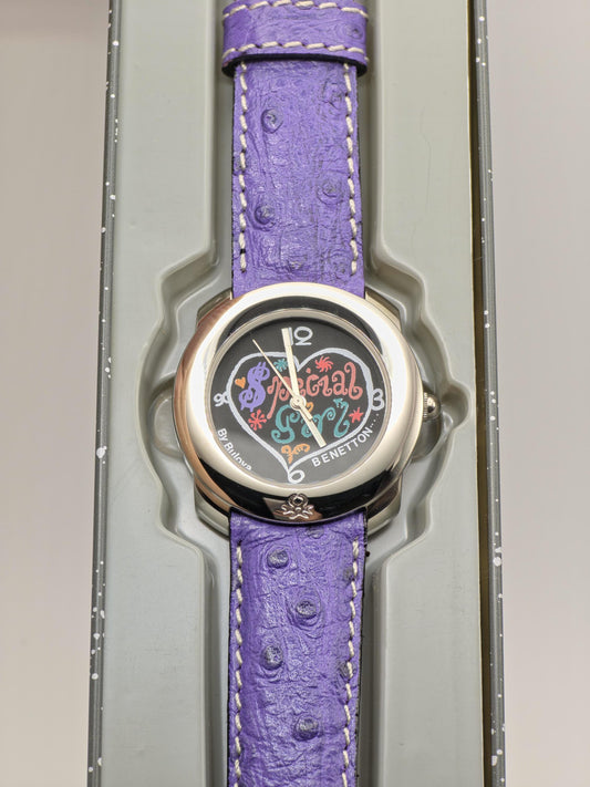 Bulova United Colors of Benetton Unisex Quartz Watch Vintage | - 178