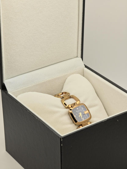 Gucci 125.5 Women Quartz Watch Vintage Copper Tone Box Only | - 179