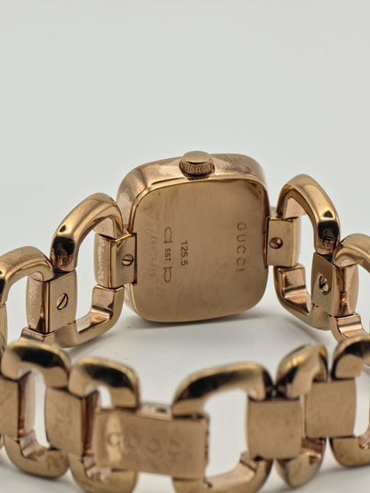 Gucci 125.5 Women Quartz Watch Vintage Copper Tone Box Only | - 179