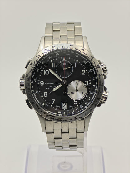Hamilton Khaki E.T.O. Quartz Chronograph H776120 Men’s Watch | -181
