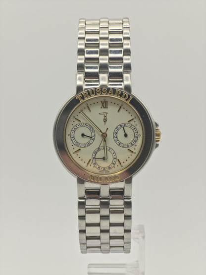 Trussardi Milano TR2011 Stainless Steel Multifunction Dial Unisex | - 133