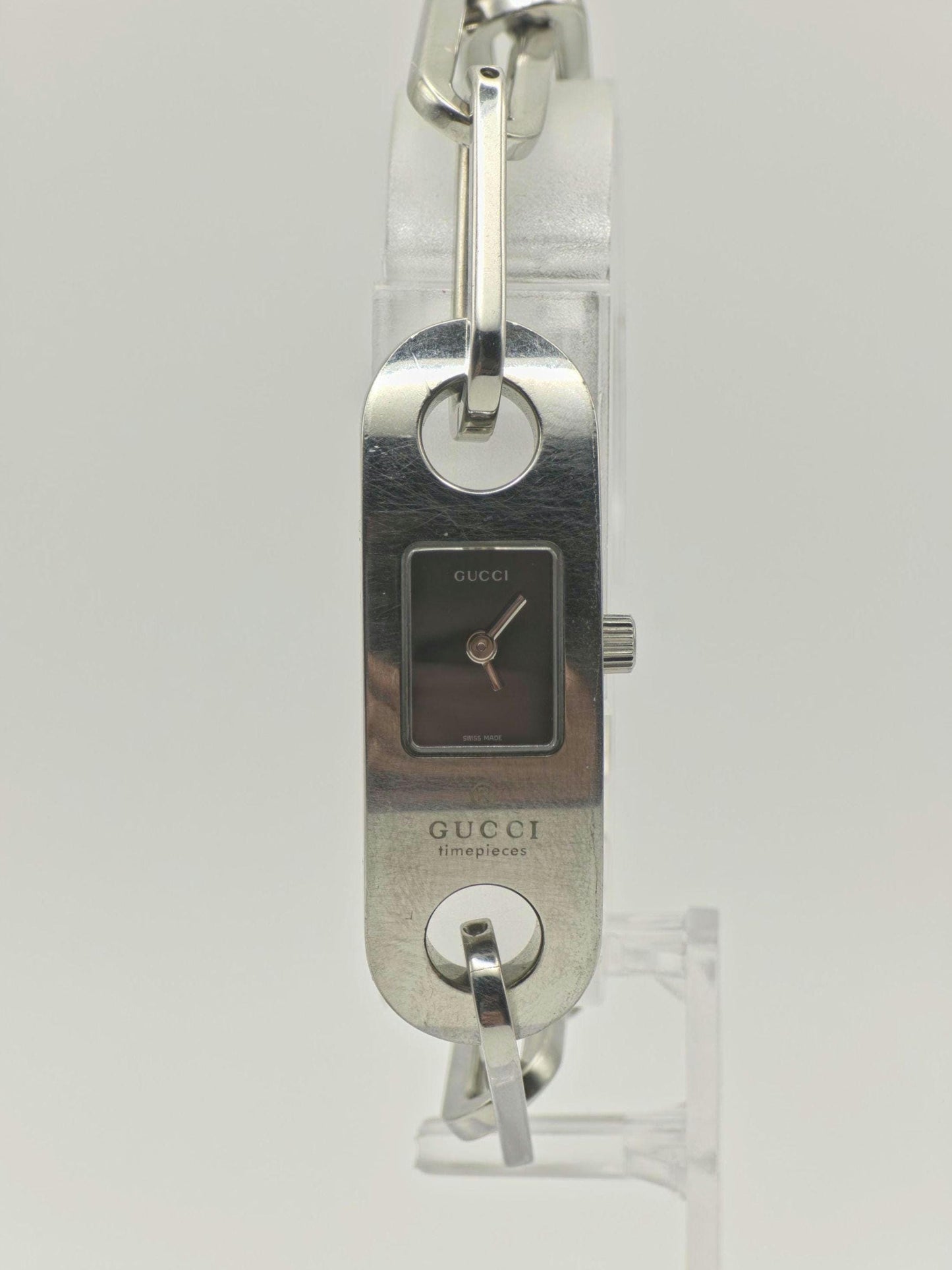 Gucci 6100L Stainless Steel Bracelet Ladies Watch | - 134