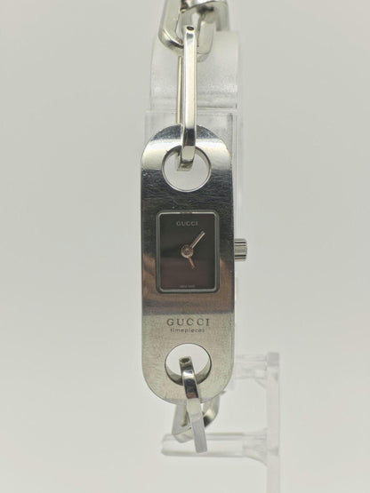 Gucci 6100L Stainless Steel Bracelet Ladies Watch | - 134