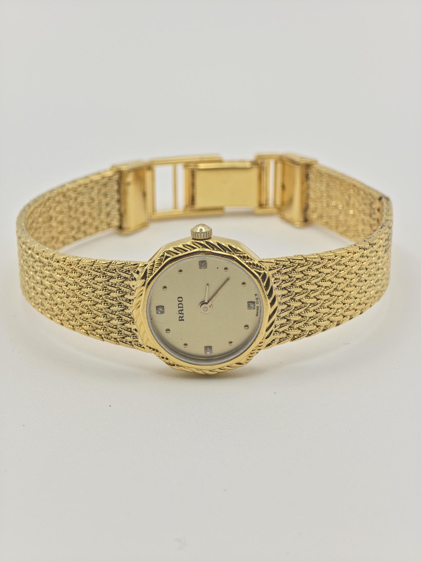 Rado 204.3617.2 Gold Tone Mesh Bracelet Ladies Watch | - 135