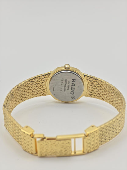 Rado 204.3617.2 Gold Tone Mesh Bracelet Ladies Watch | - 135