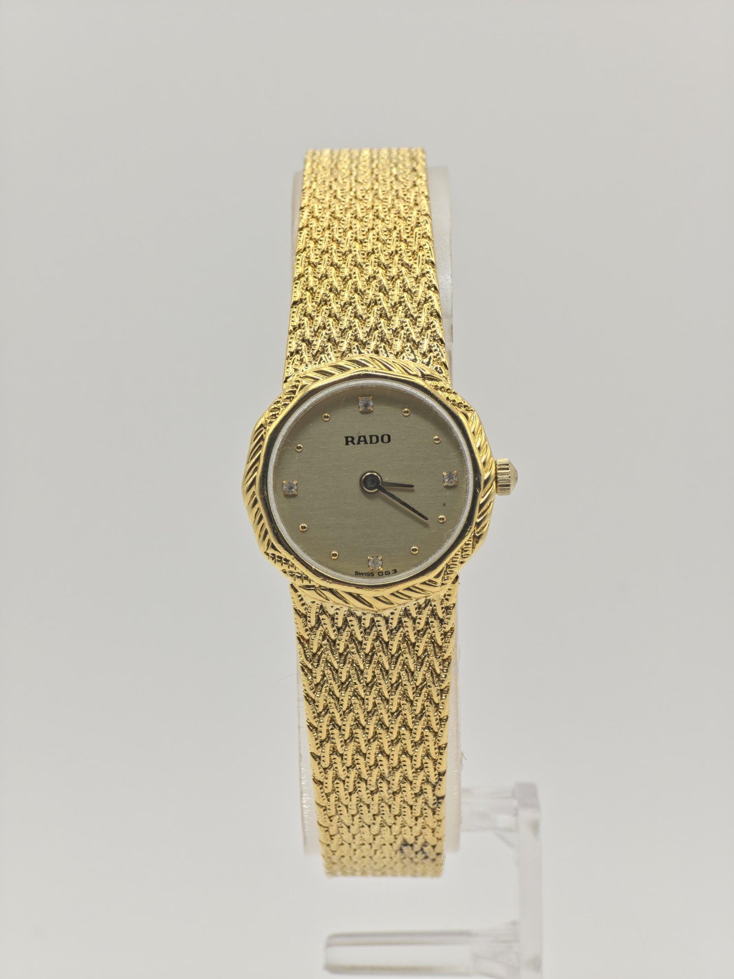 Rado 204.3617.2 Gold Tone Mesh Bracelet Ladies Watch | - 135