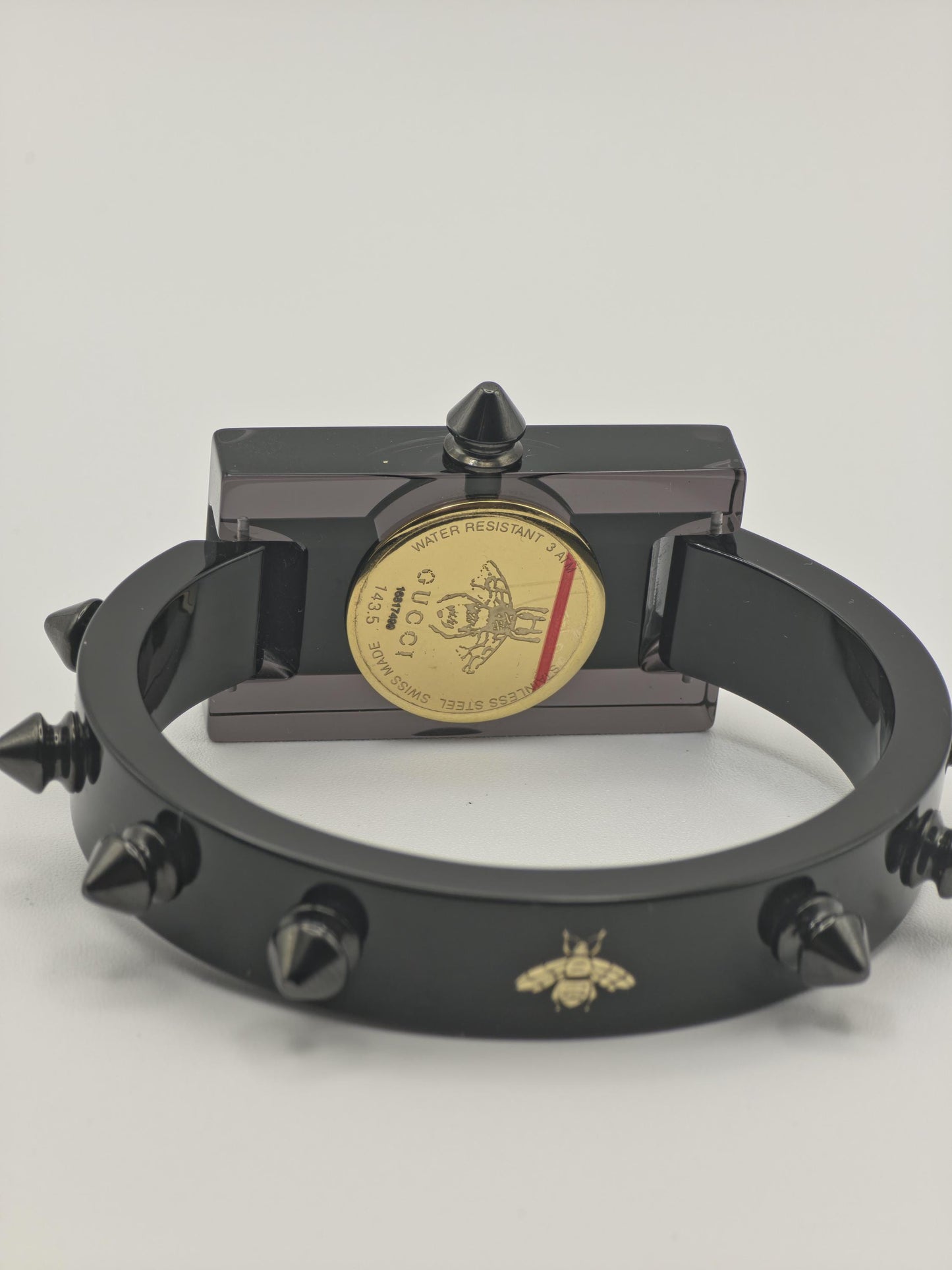 Gucci 143.5 Black Resin Ladies Quartz Watch | - 138