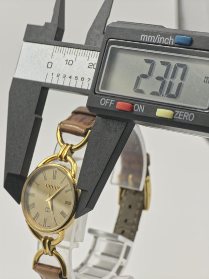 Gucci 6000L Vintage Gold Plated Quartz Women’s Watch | - 140