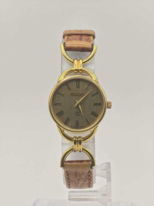 Gucci 6000L Vintage Gold Plated Quartz Women’s Watch | - 140
