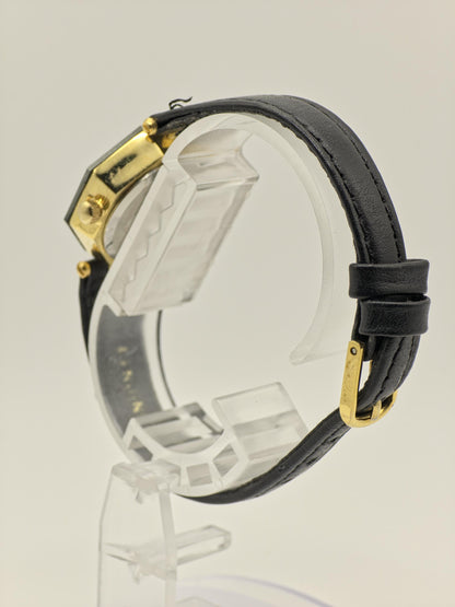 Belami BA-587L Black Dial Gold-Tone Ladies Vintage Quartz Watch | - 185