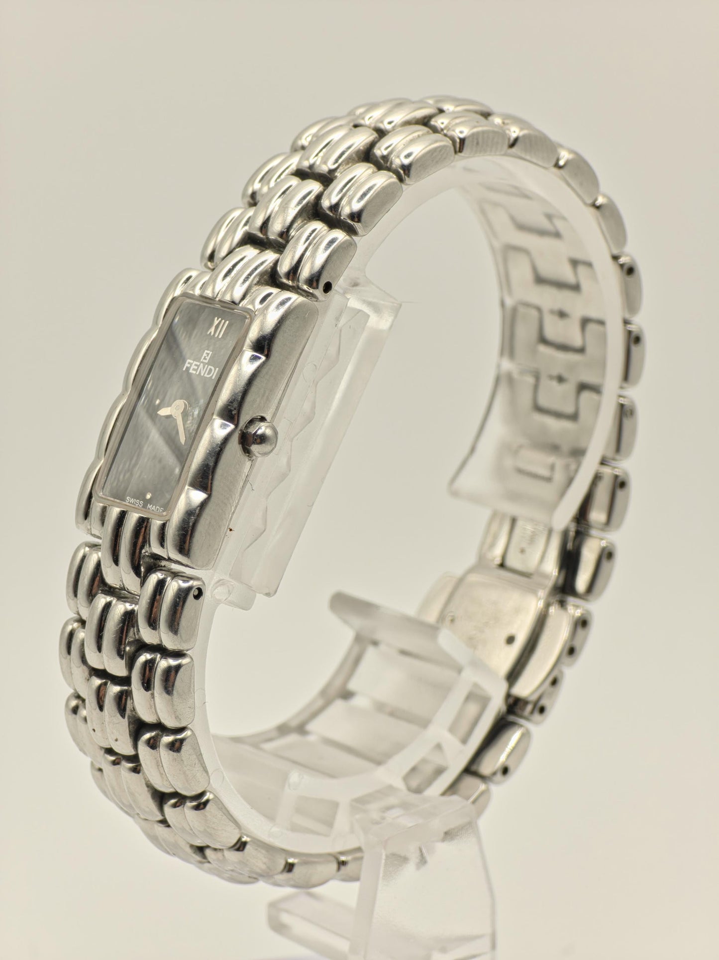 Fendi 024-660L-656 Stainless Steel Black Dial Women Watch | Swiss Made - 189