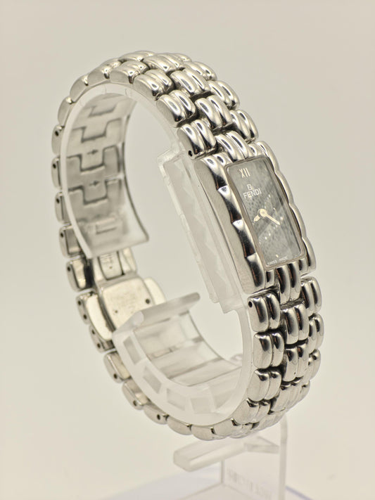 Fendi 024-660L-656 Stainless Steel Black Dial Women Watch | Swiss Made - 189