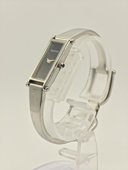 Gucci 1500L Stainless Steel Black Dial Women Watch | Swiss Made | - 190
