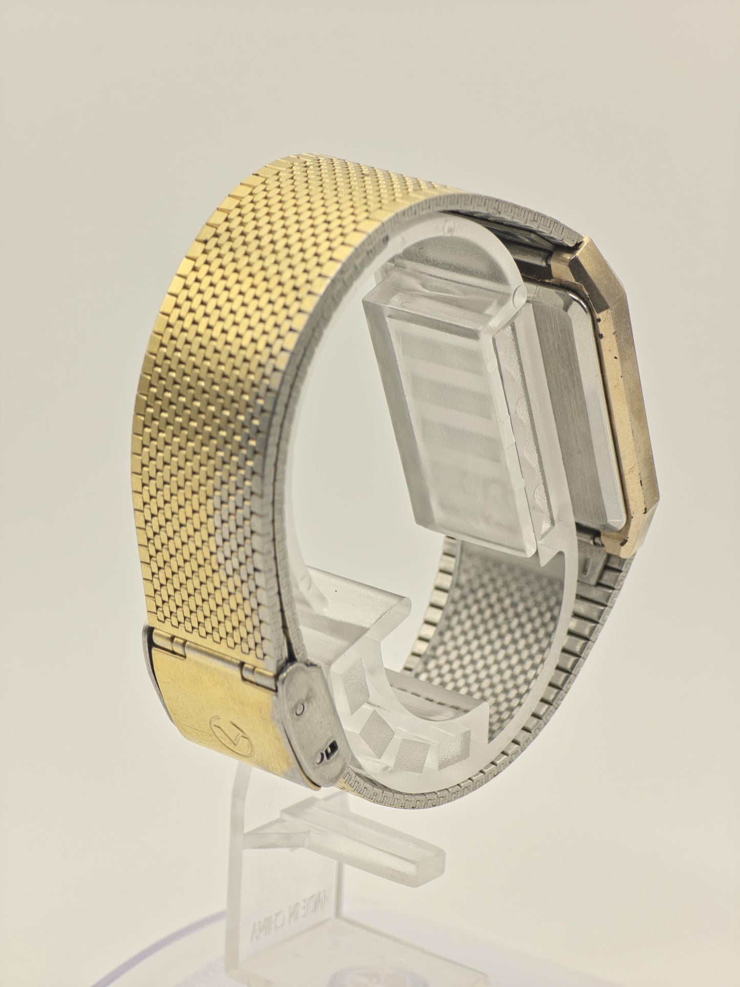 Aureole SW206 241986 Gold-Tone Black Dial Quartz Unisex Watch | - 196