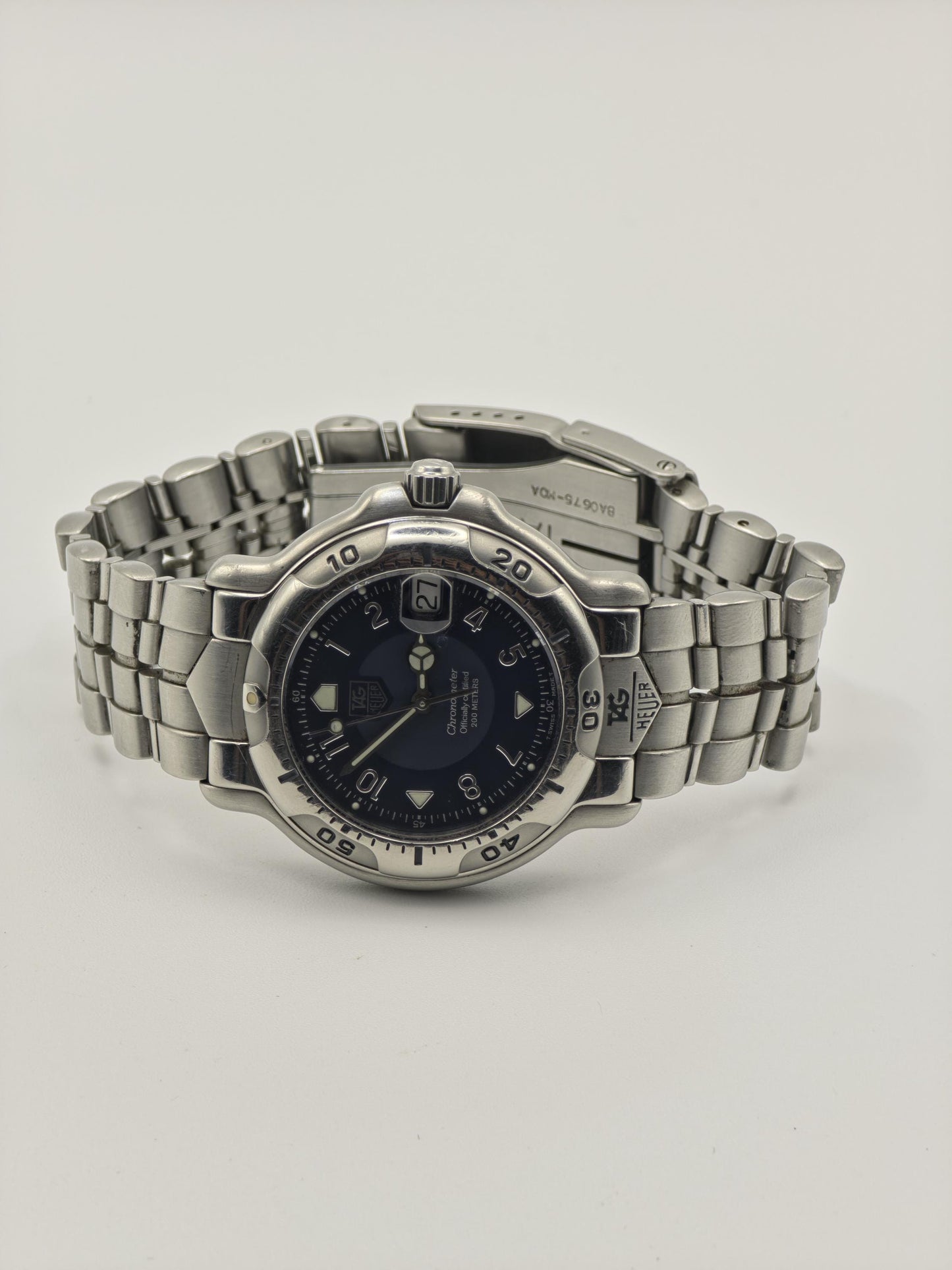Tag Heuer N'99654 Professional Chronometer 200M Men’s Watch Stainless Steel|-199
