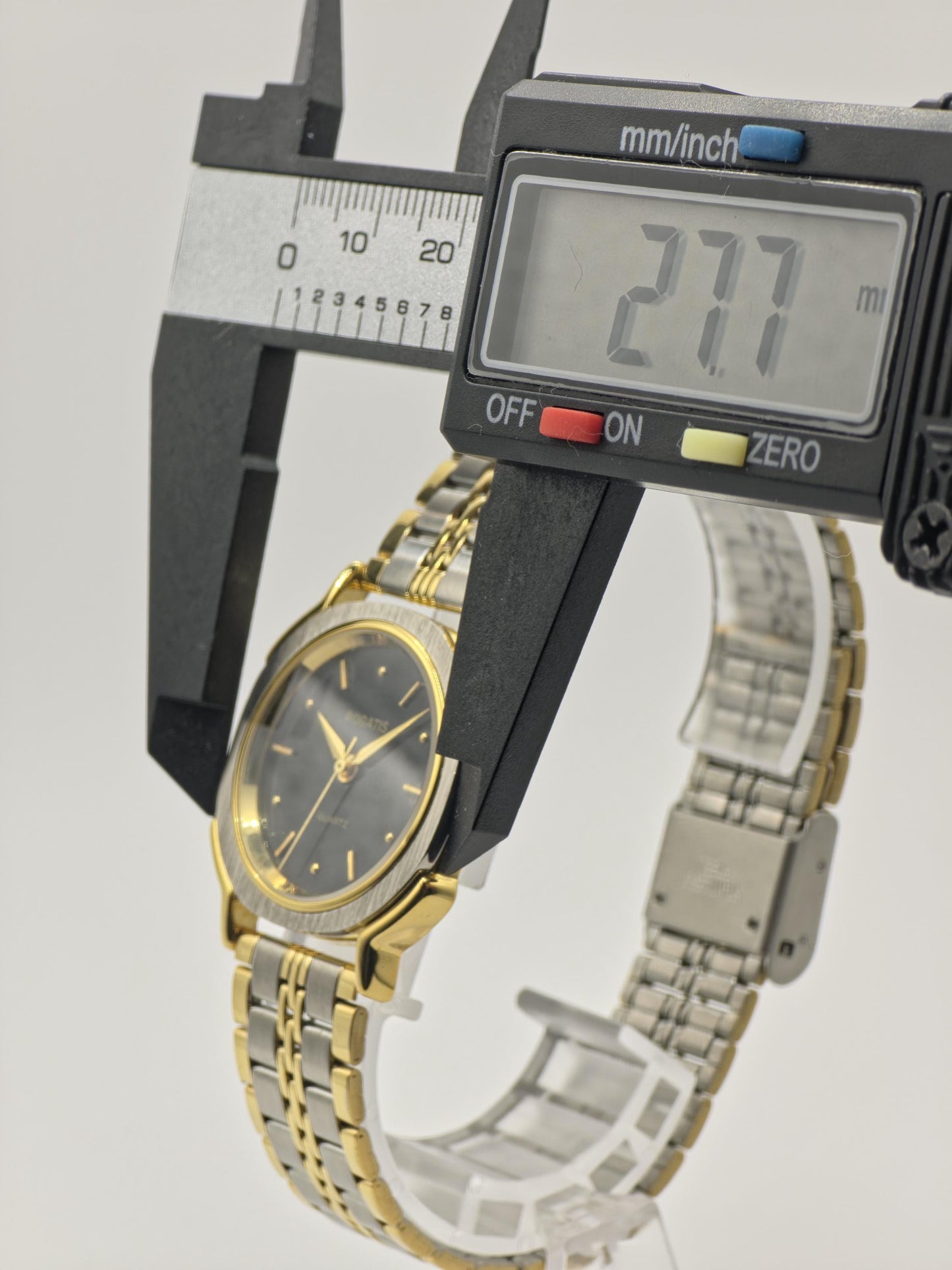 Rogatis Quartz Couple Watch Set His & Hers | Two-Tone Vintage Style | - 204