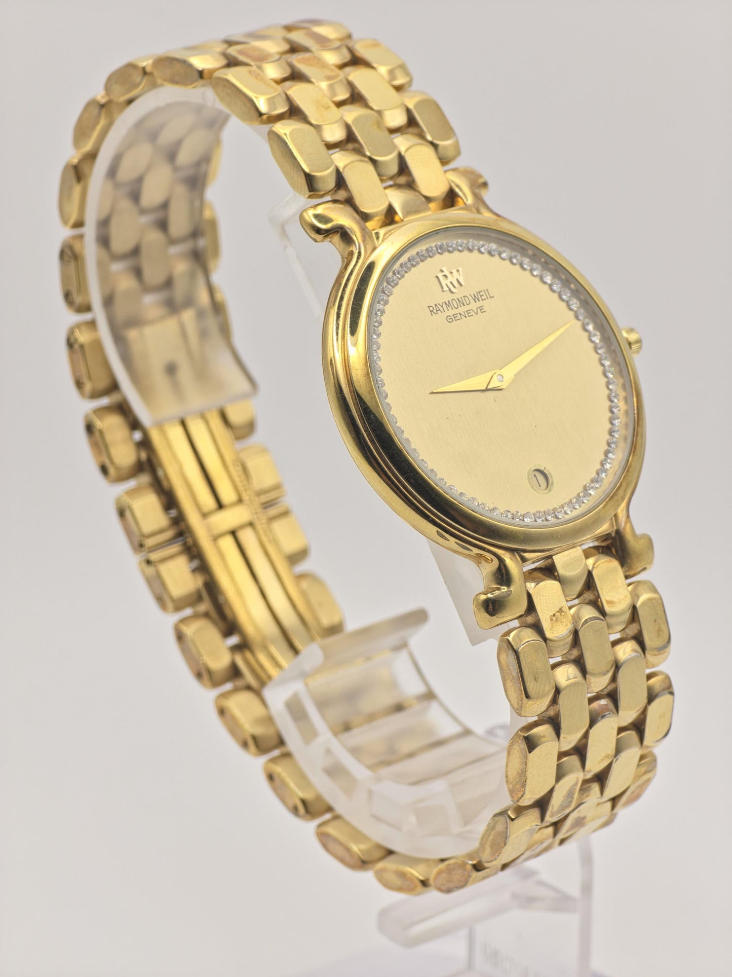 Raymond Weil Geneve 9137-2 18K Gold Electroplated Quartz Men’s Watch | - 142