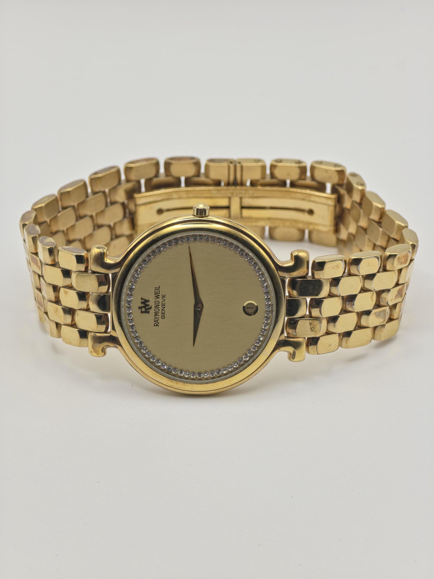 Raymond Weil Geneve 9137-2 18K Gold Electroplated Quartz Men’s Watch | - 142