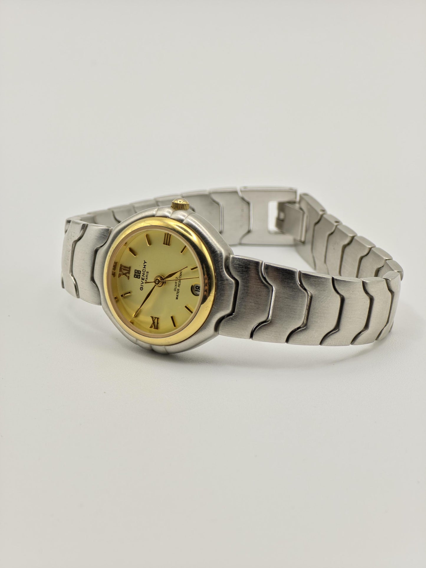 Givenchy Paris Vintage Quartz Watch Women Two Tone | - 147