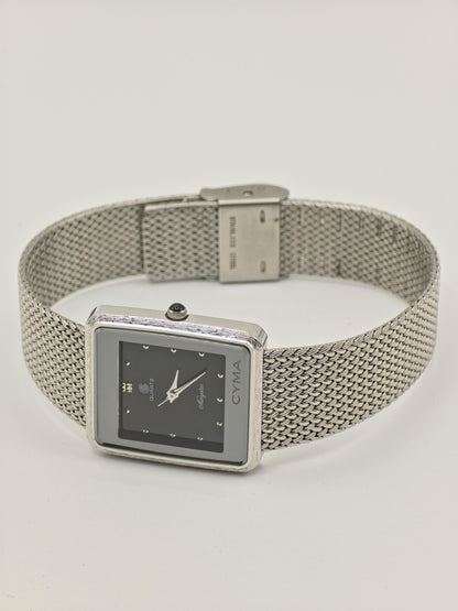 Cyma 16-321 Vintage Quartz Watch mens | - 156