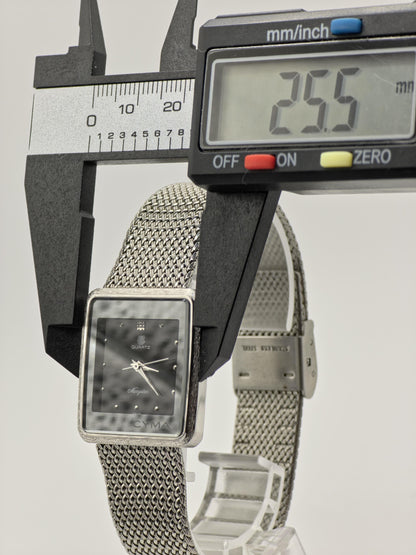 Cyma 16-321 Vintage Quartz Watch mens | - 156