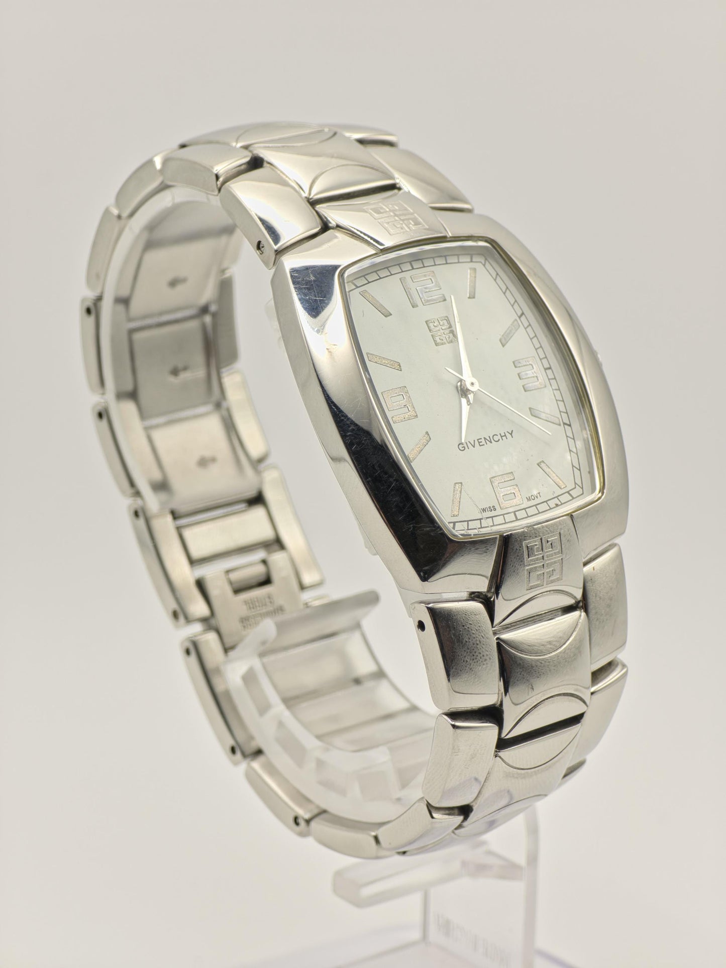 Givenchy 0218 4P Vintage Swiss Quartz Watch Man  | Box Warranty Link -175