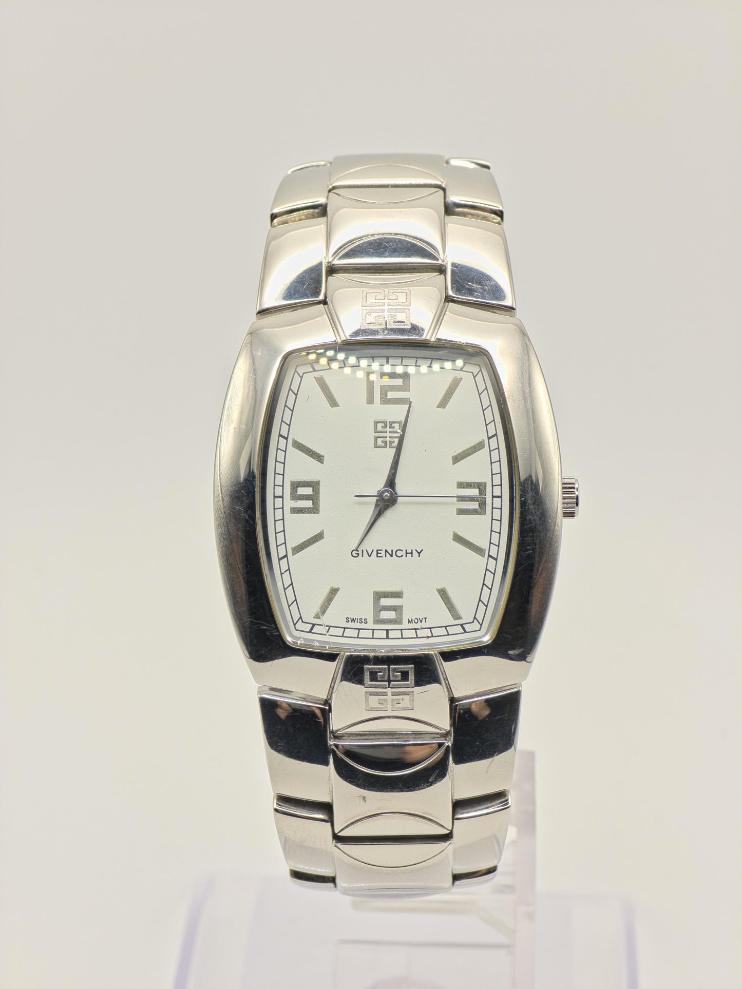 Givenchy 0218 4P Vintage Swiss Quartz Watch Man  | Box Warranty Link -175