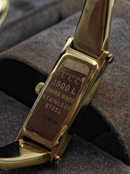 Gucci 1500L Vintage Swiss Quartz Watch Women | Box Only - 176