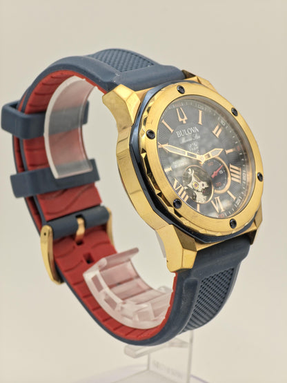 Bulova Marine Star 98A227 Automatic Watch Men | Box & Booklet - 177