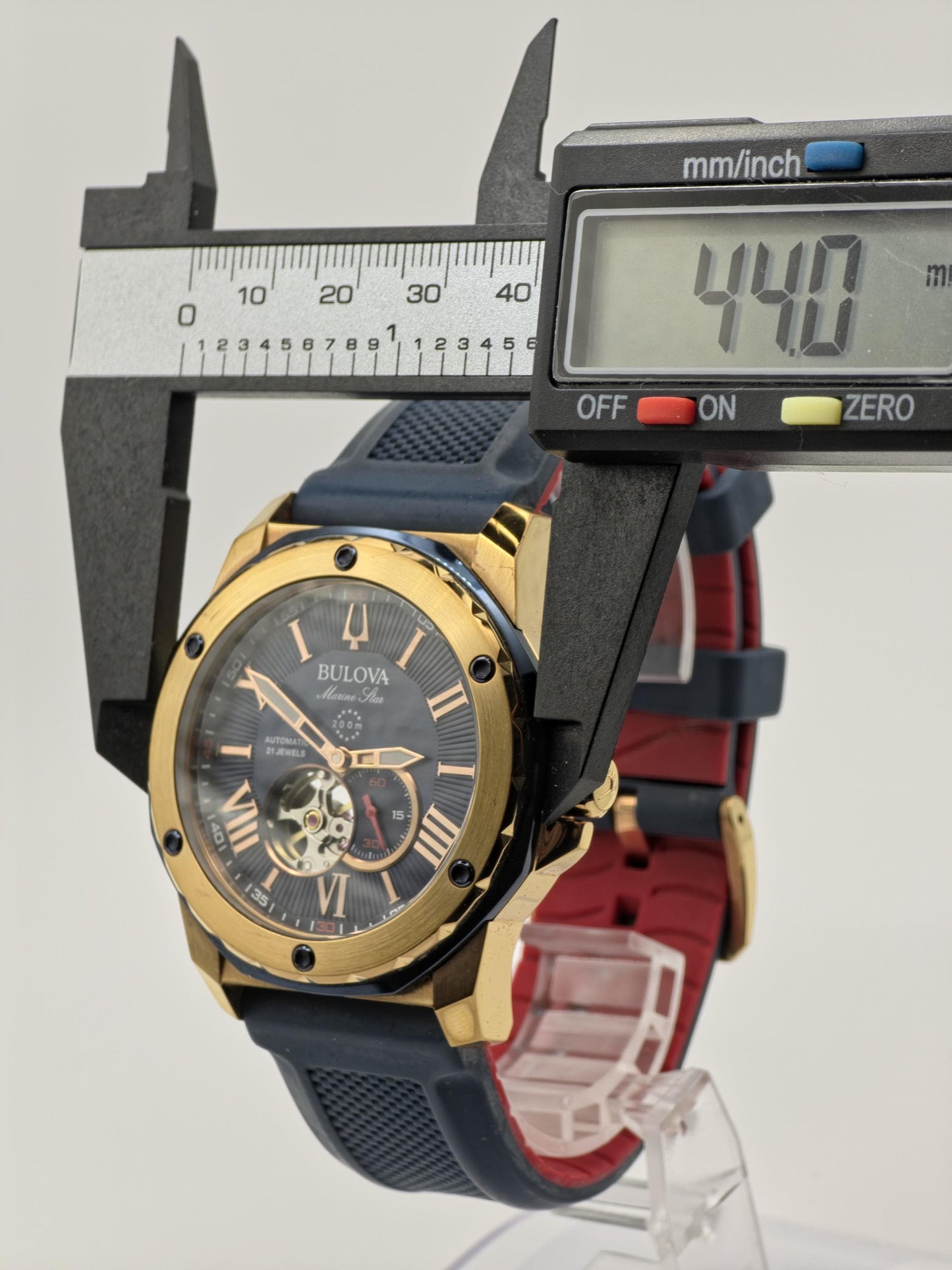 Bulova Marine Star 98A227 Automatic Watch Men | Box & Booklet - 177