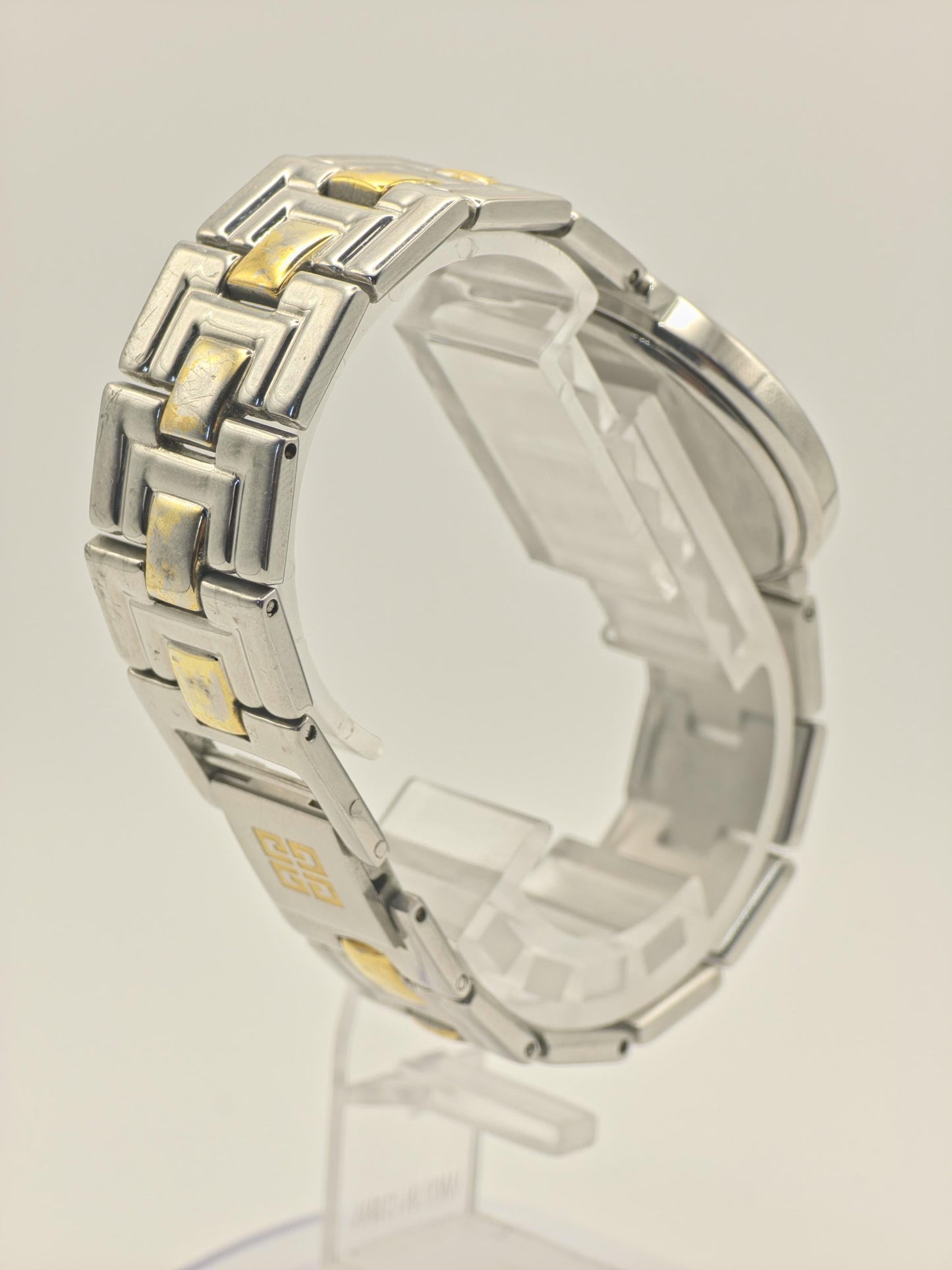 Givenchy Millesime III Blue Dial Two-Tone Quartz Watch Swiss Made - 207