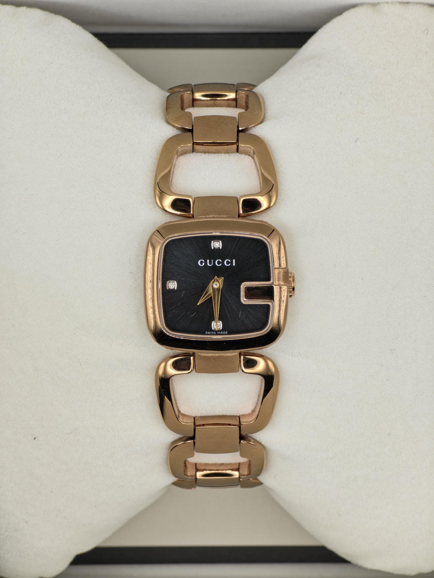 Gucci 125.5 Women Quartz Watch Vintage Copper Tone Box Only | - 179