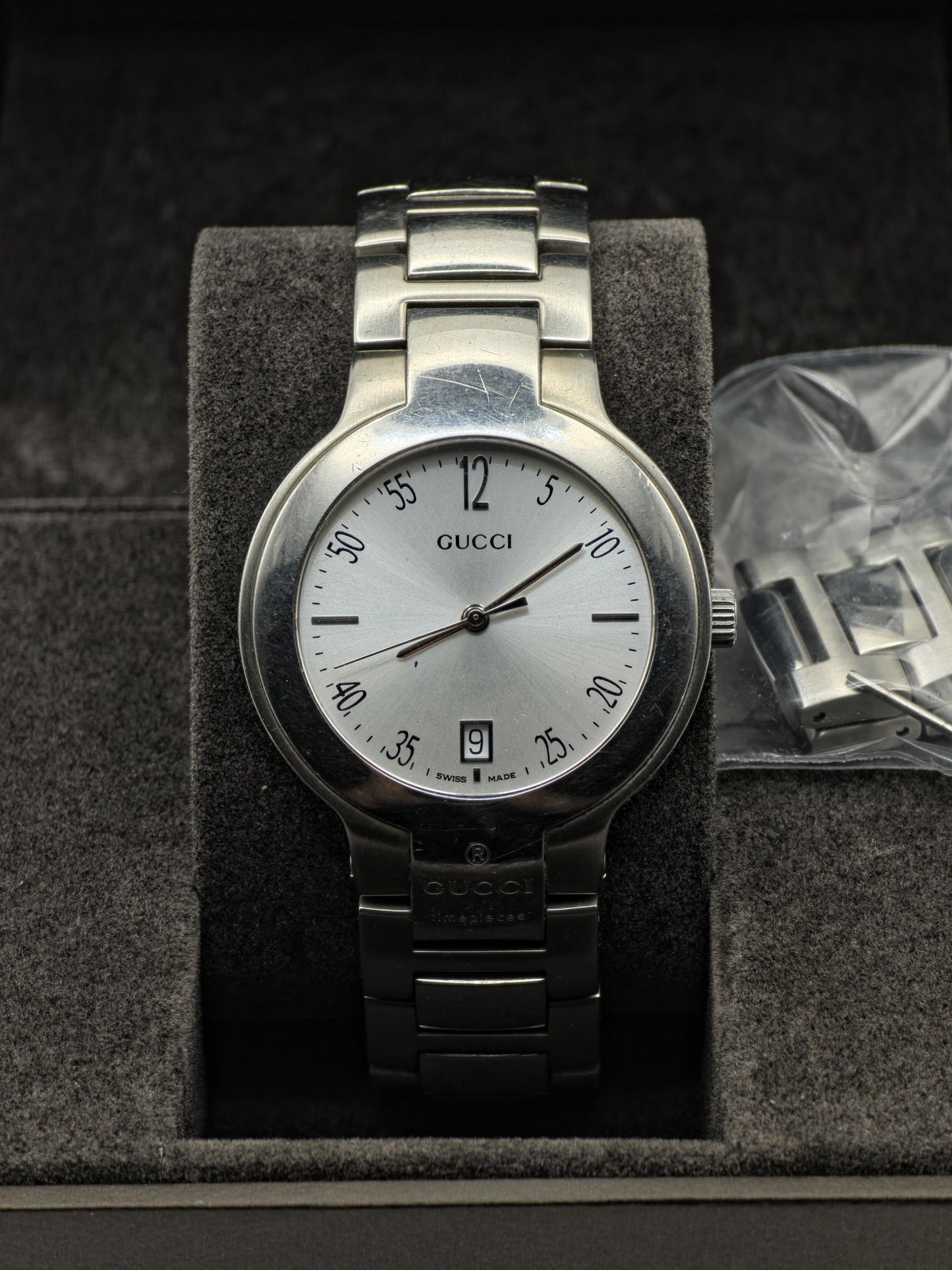 Gucci 8900M Timepiece Stainless Watch | Quartz women | Box Extra Link - 183