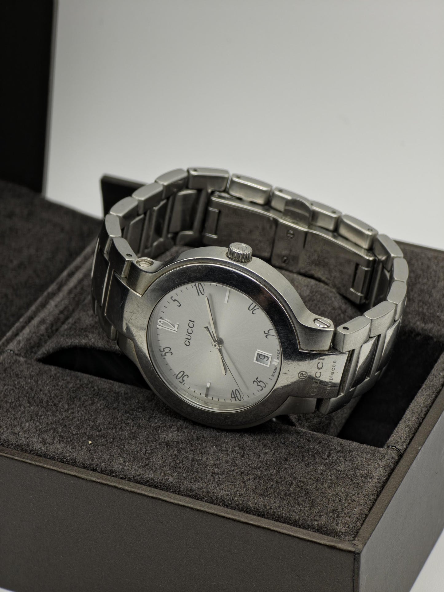 Gucci 8900M Timepiece Stainless Watch | Quartz women | Box Extra Link - 183