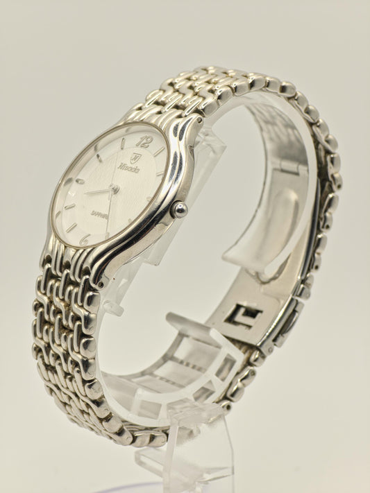 Nivada N023M Sapphire Silver Dial Unisex Quartz Watch | - 186