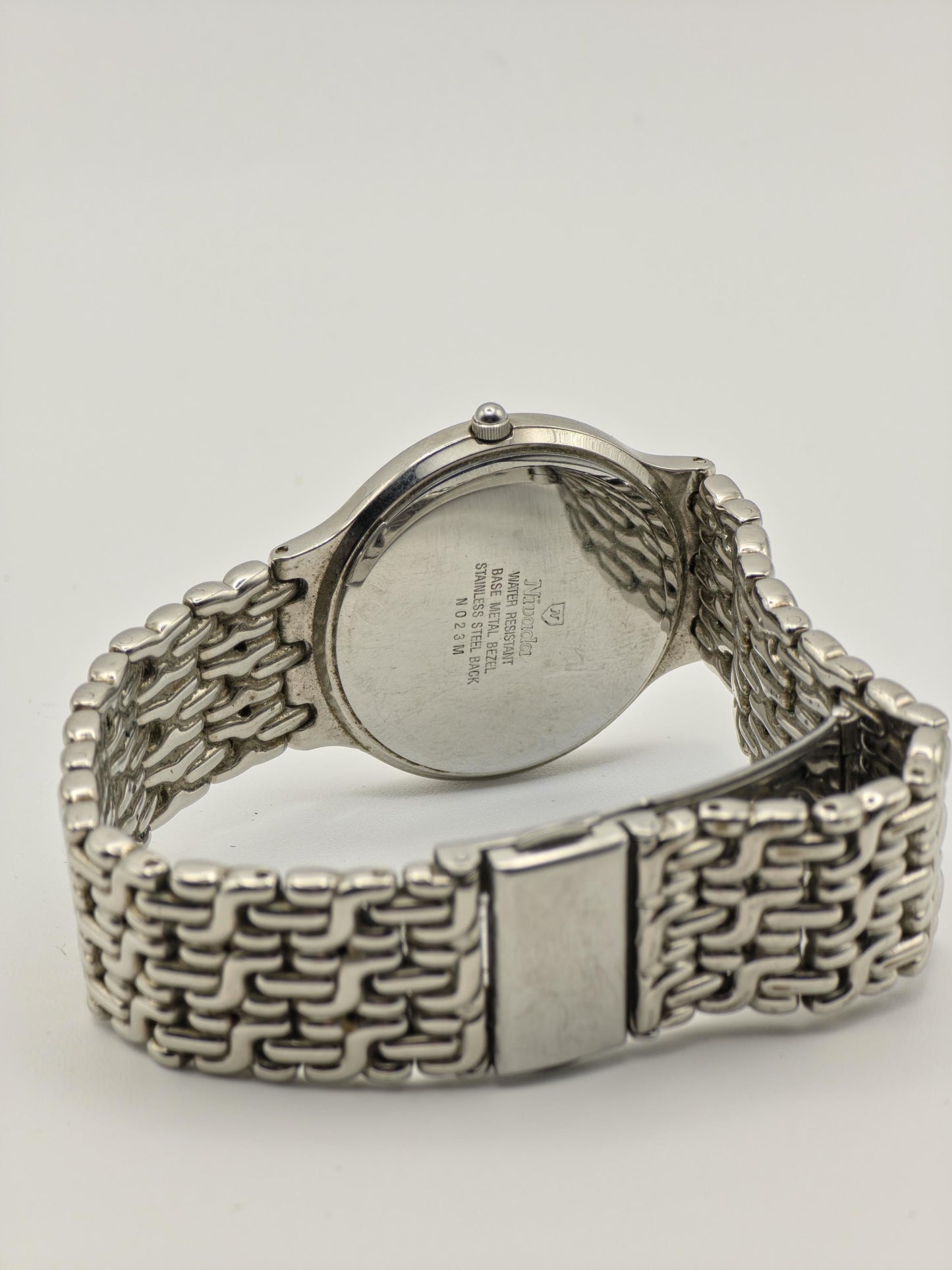 Nivada N023M Sapphire Silver Dial Unisex Quartz Watch | - 186