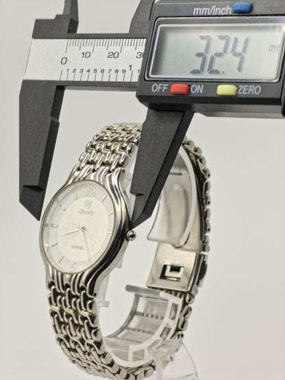 Nivada N023M Sapphire Silver Dial Unisex Quartz Watch | - 186