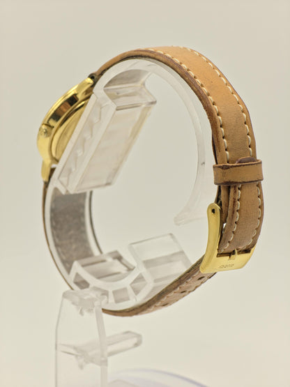 Gucci 3000.2.L Gold Tone Cream Dial Small Seconds Women Watch | Swiss Made - 188