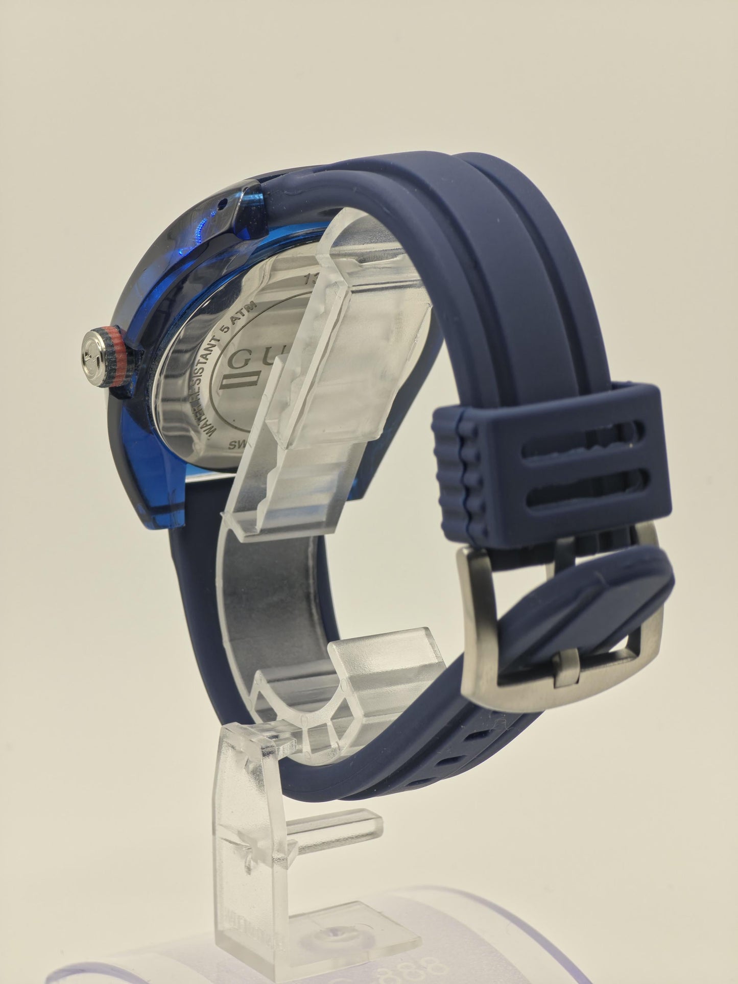 Gucci 137.1 Quartz Sport Style Blue Rubber Men’s Watch | - 194
