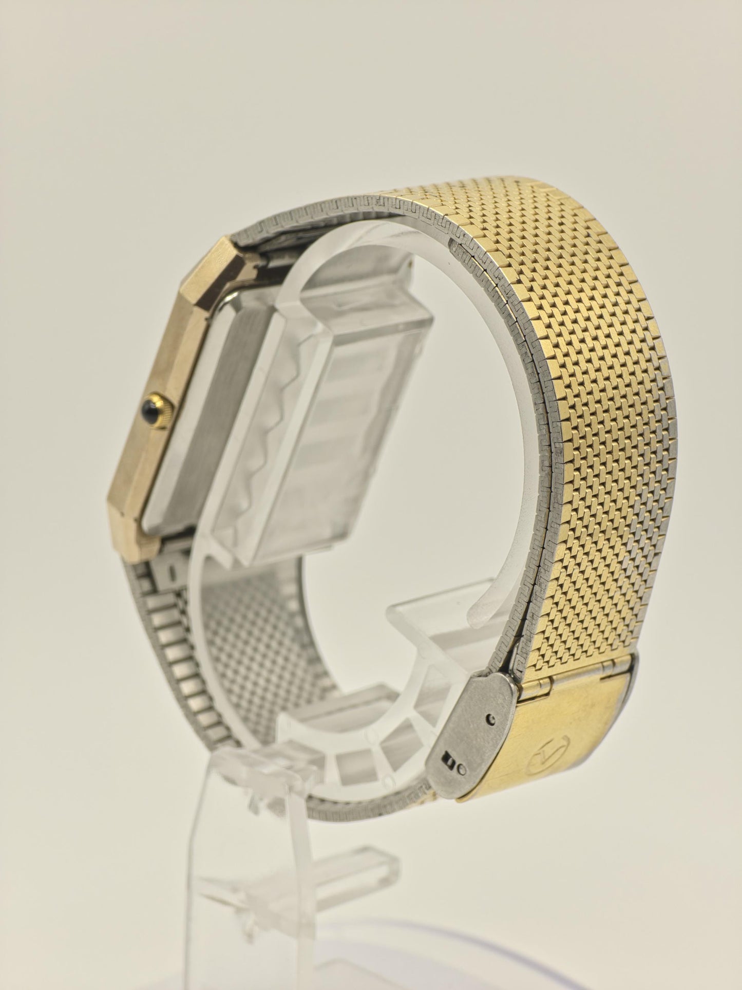 Aureole SW206 241986 Gold-Tone Black Dial Quartz Unisex Watch | - 196