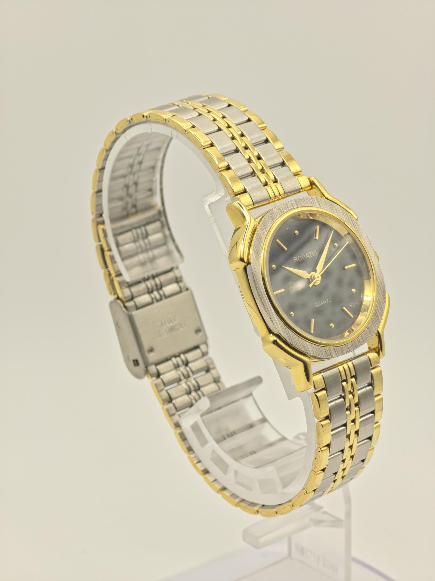 Rogatis Quartz Couple Watch Set His & Hers | Two-Tone Vintage Style | - 204