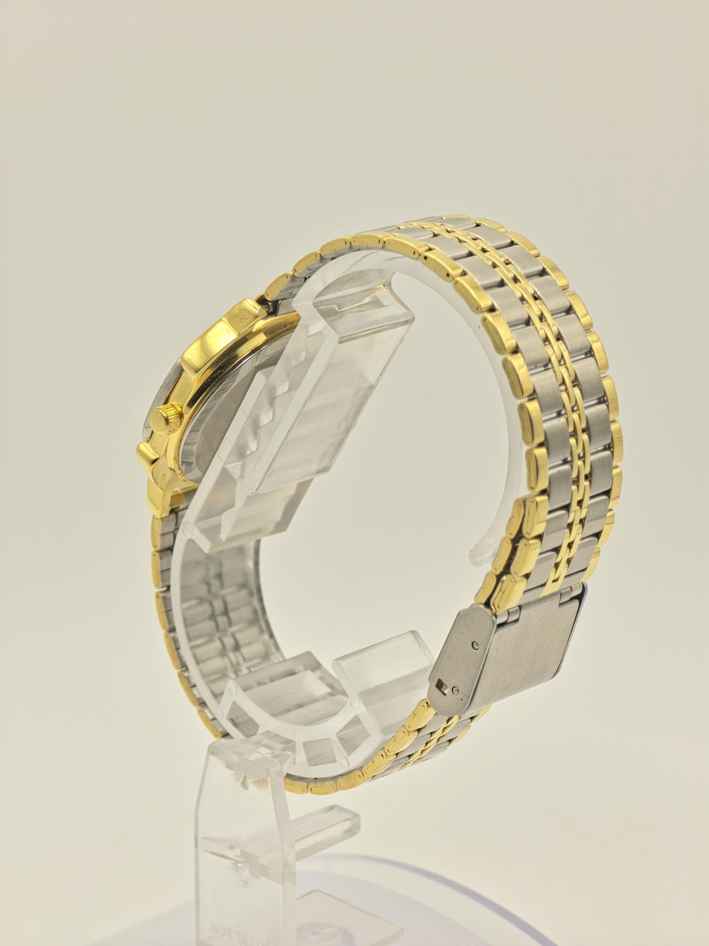 Rogatis Quartz Couple Watch Set His & Hers | Two-Tone Vintage Style | - 204