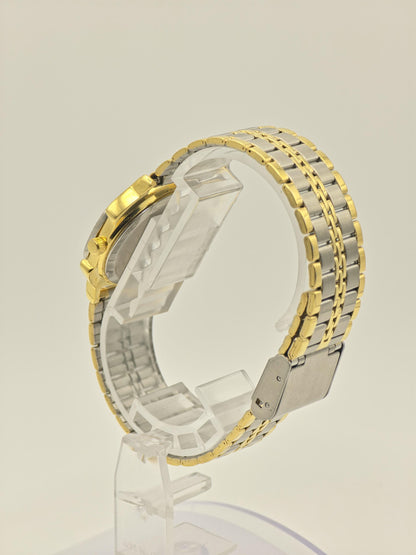 Rogatis Quartz Couple Watch Set His & Hers | Two-Tone Vintage Style | - 204