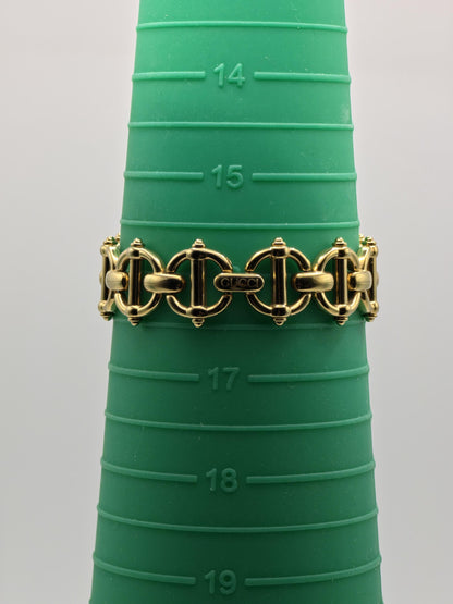 Gucci 6400L Gold Tone Vintage Watch Women Mother of Pearl Dial with Box - 214