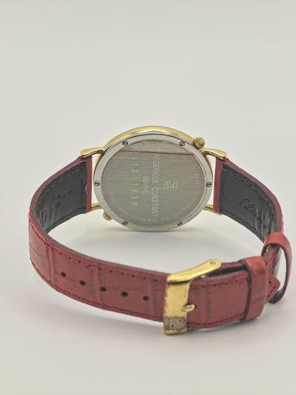 Frederique Constant Geneve 1211838 Gold-Tone Dual Crown Classic Dress Watch -206