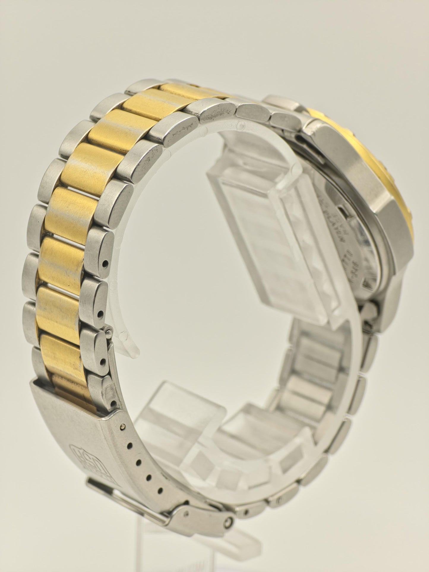 Elgin FK346 Watch Men Two Tone Date Quartz 200M Sports - 227