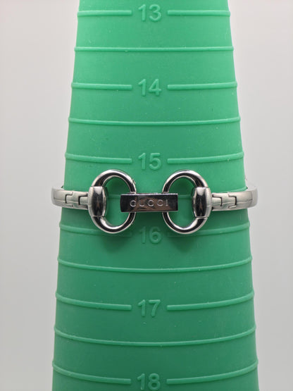 Gucci 119 Quartz Watch Black Dial Silver Bracelet Women vintage - 238