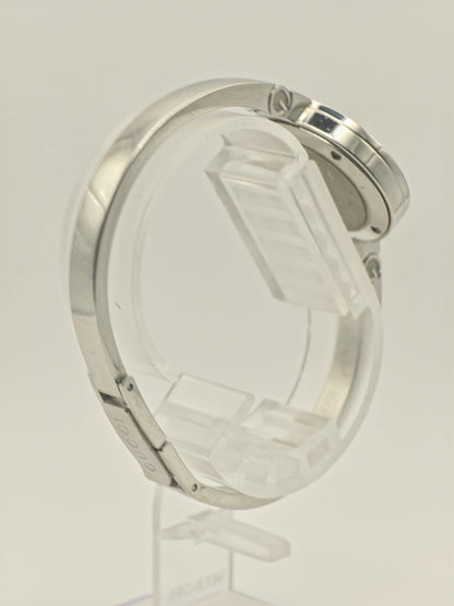 Gucci 105 Quartz Watch GG Monogram Dial Silver Women Box Only | - 244