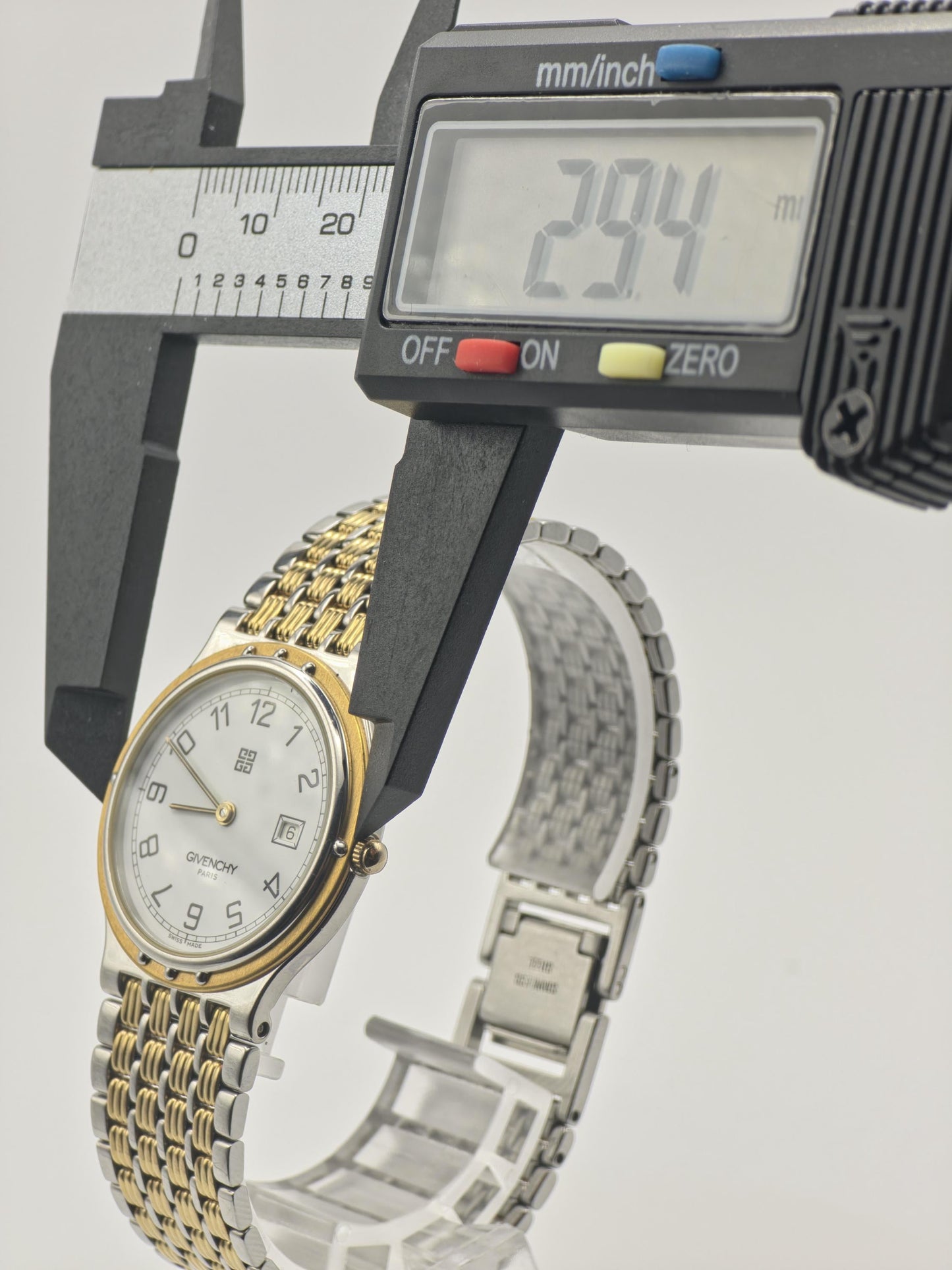 Givenchy Paris Quartz Watch White Dial Two Tone Stainless Steel women - 248