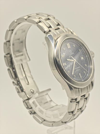 Omega Seamaster 120m Quartz Watch Blue Dial Stainless Steel Men's - 250
